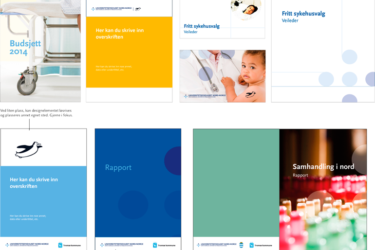 Eksempler på rapport design