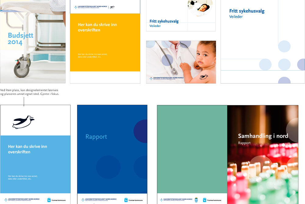 Eksempler på rapport design